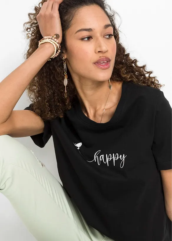 T-skjorte i 100% bomull, bonprix