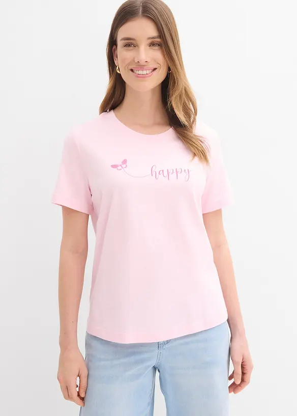 T-skjorte i 100% bomull, bonprix