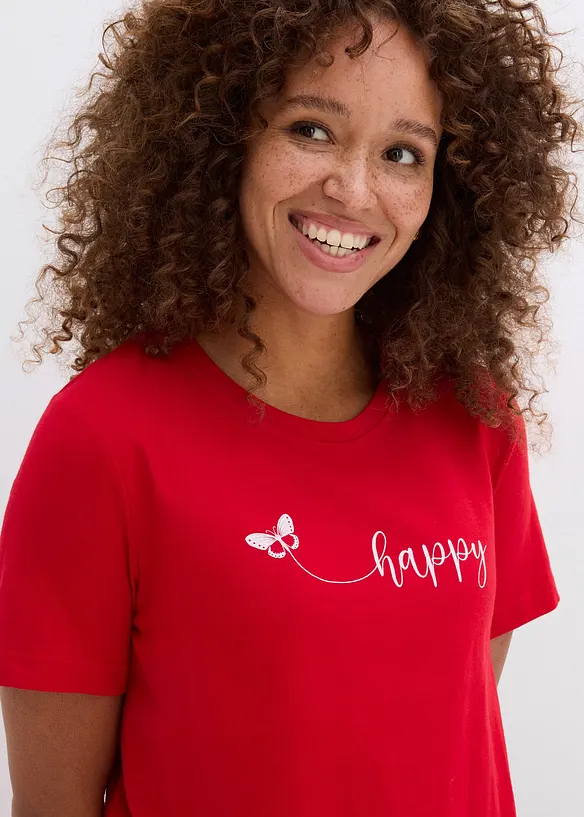 T-skjorte i 100% bomull, bonprix