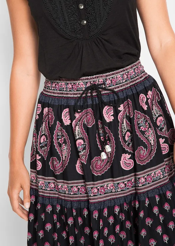 Maxiskj&oslash;rt i 100% bomull, bonprix