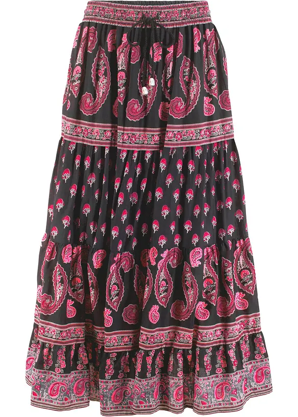 Maxiskj&oslash;rt i 100% bomull, bonprix