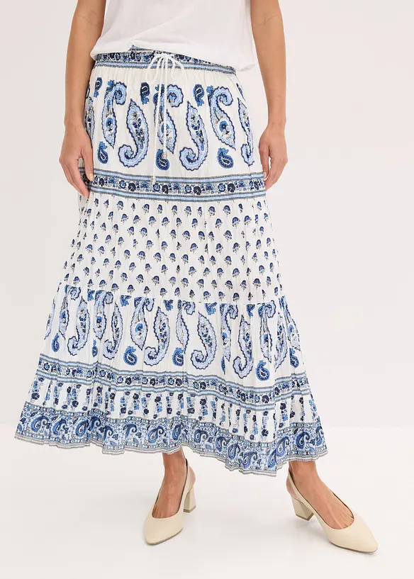 Maxiskj&oslash;rt i 100% bomull, bonprix