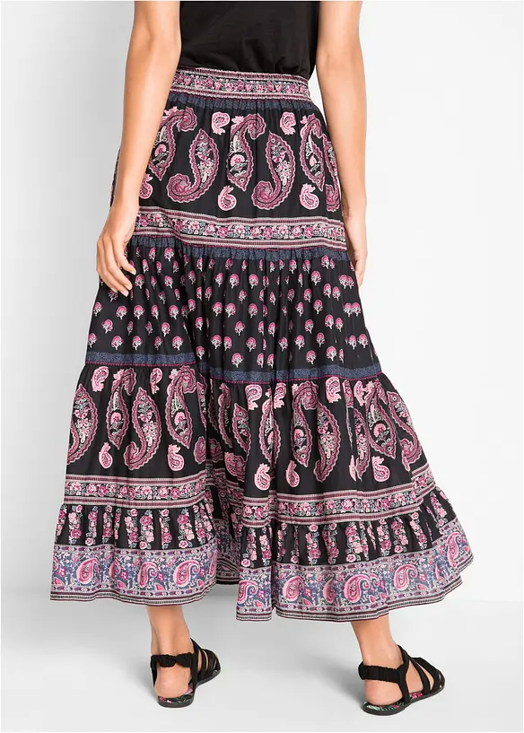 Maxiskj&oslash;rt i 100% bomull, bonprix