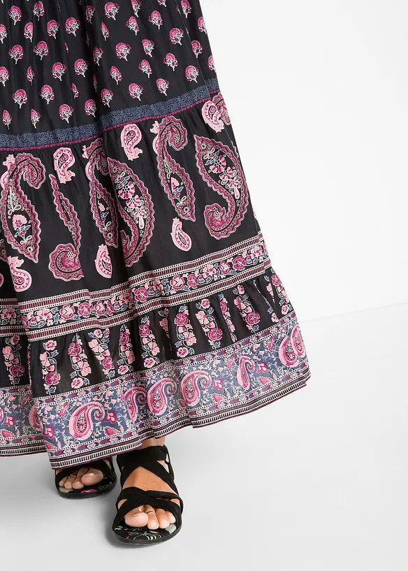 Maxiskj&oslash;rt i 100% bomull, bonprix