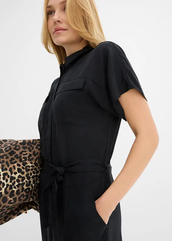 Jumpsuit av lett lyocell, bonprix