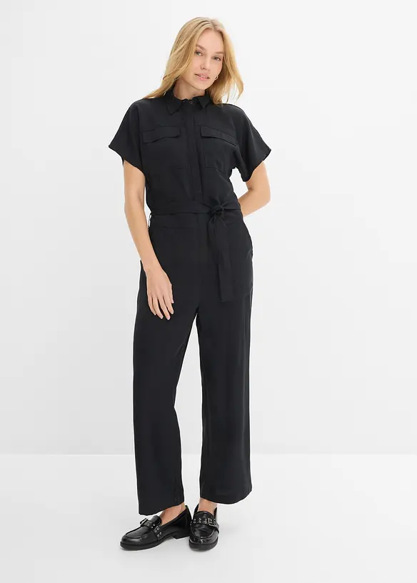 Jumpsuit av lett lyocell, bonprix