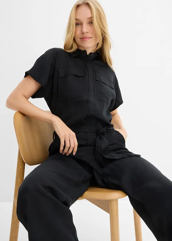 Jumpsuit av lett lyocell, bonprix