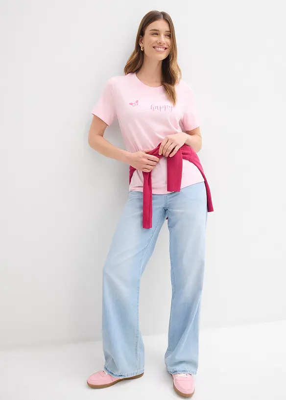 T-skjorte i 100% bomull, bonprix