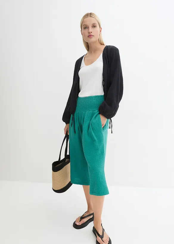 Bolero i musselin, bonprix