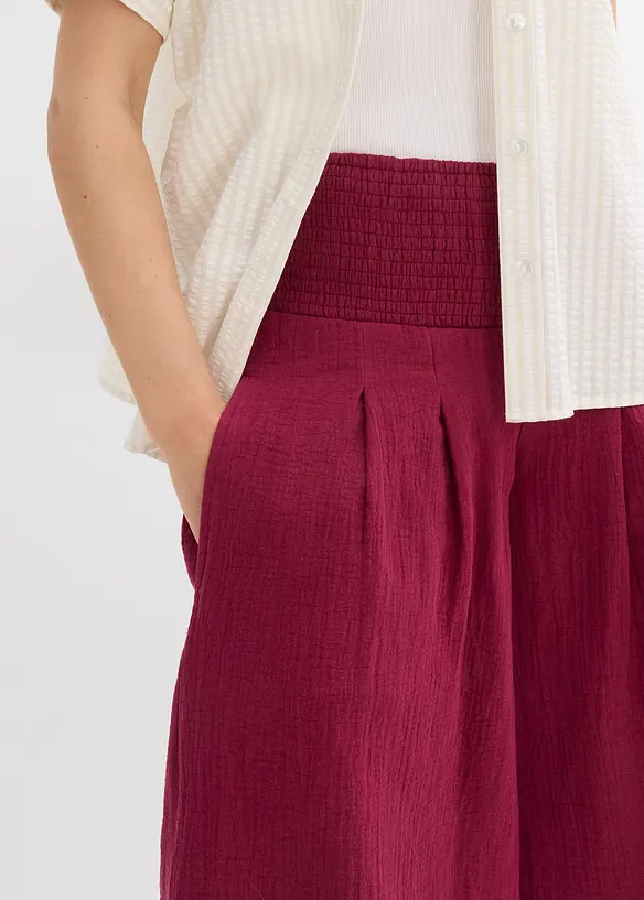 Capribukse i myk musselin, bonprix