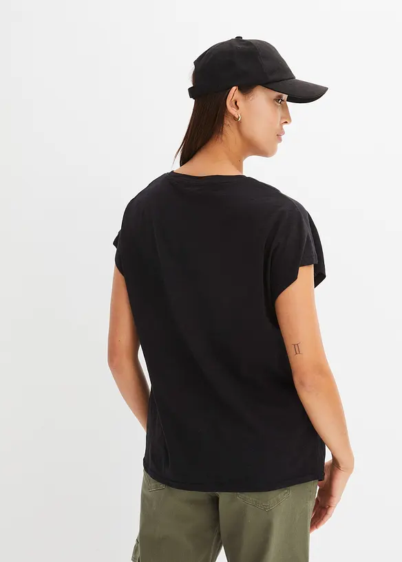 Topp i 100% &oslash;kologisk bomull, bonprix