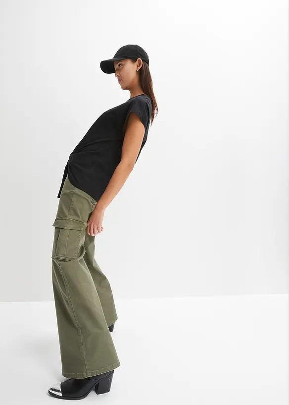 Topp i 100% &oslash;kologisk bomull, bonprix