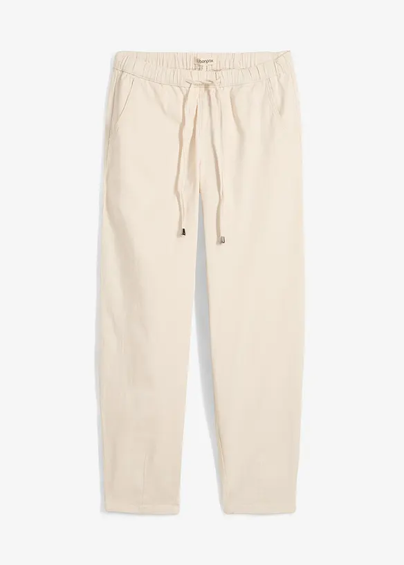 Barrel-jeans, Mid Waist, komfortlinning, bonprix