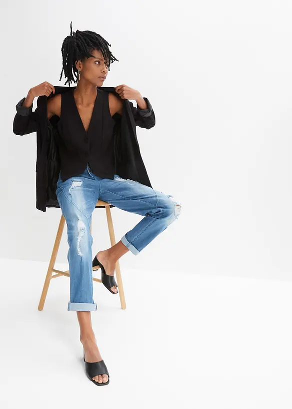 Boyfriend-jeans Mid Waist, bonprix