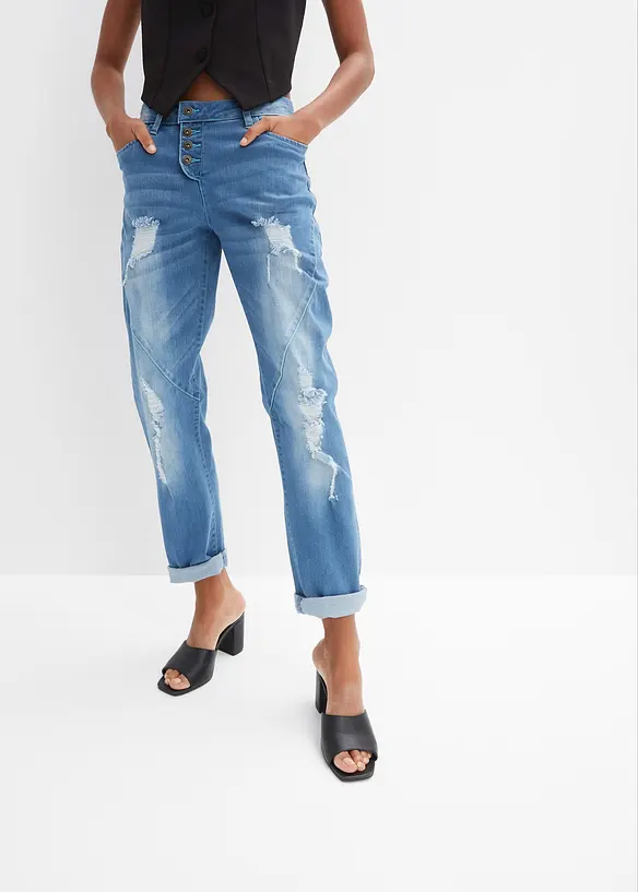 Boyfriend-jeans Mid Waist, bonprix