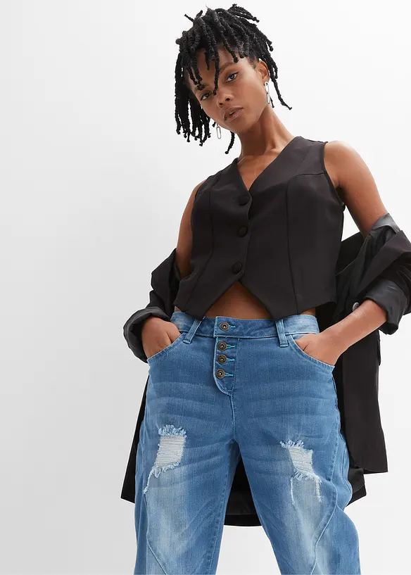 Boyfriend-jeans Mid Waist, bonprix