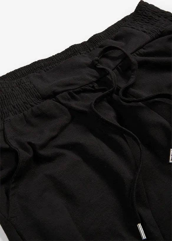 Jerseybukse i bomullsmiks, bonprix