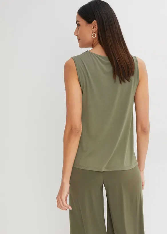 Topp med sl&oslash;yfe, bonprix