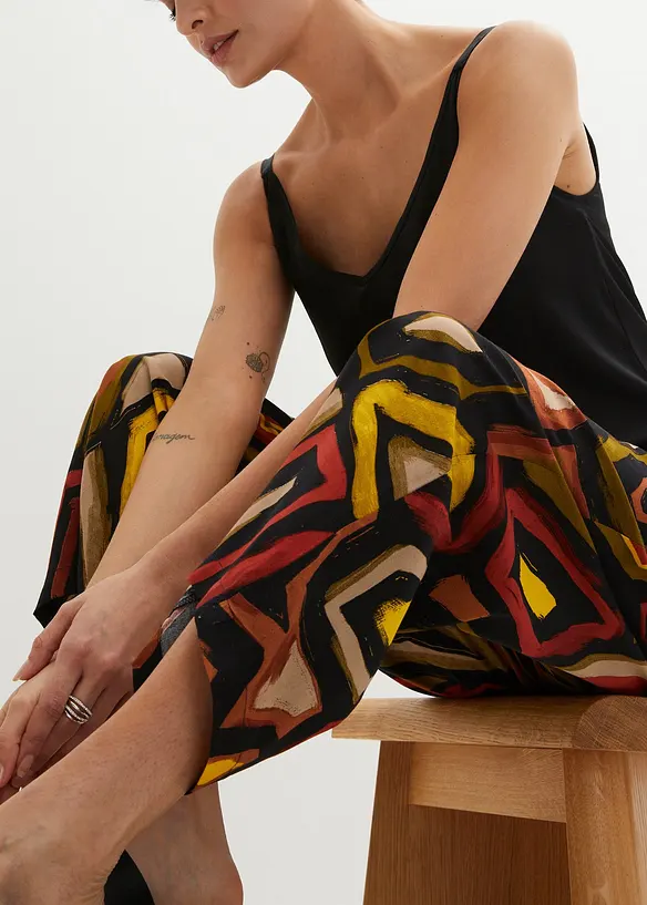 Culottes i viskose, bonprix