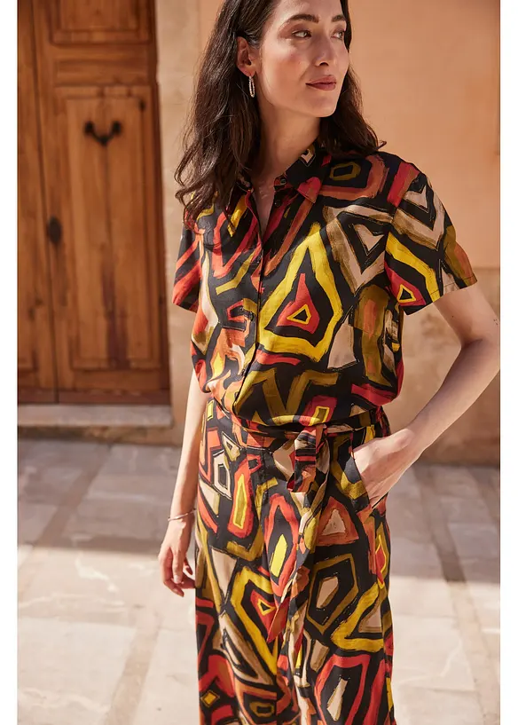 Culottes i viskose, bonprix