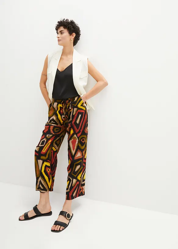 Culottes i viskose, bonprix