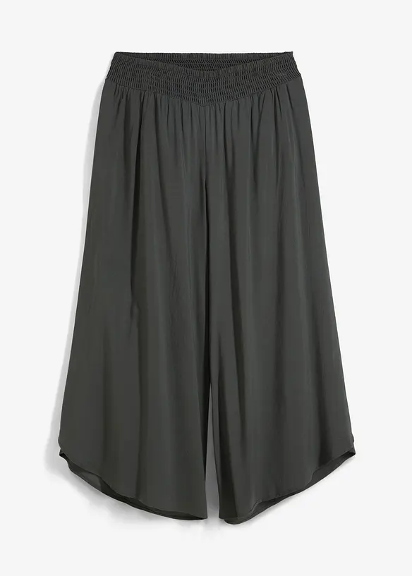 Legglang culotte av myk viskose, bonprix