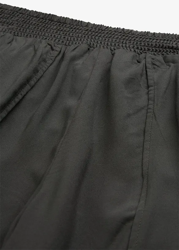 Legglang culotte av myk viskose, bonprix