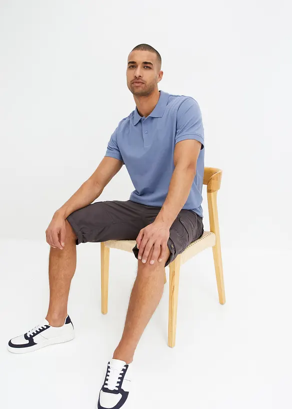 Cargo-bermudashorts i 100% bomull, Regular Fit, bonprix
