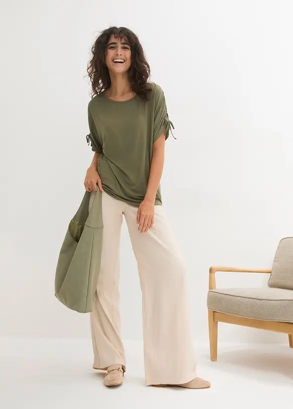 Topp i lett viskose, bonprix