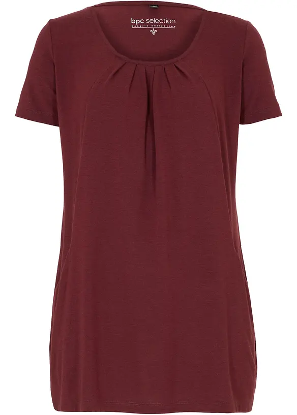 Lang topp&nbsp;med viskose, bonprix