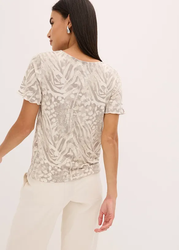 Topp med elastisk linning, bonprix