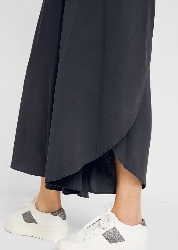 Legglang culotte av myk viskose, bonprix