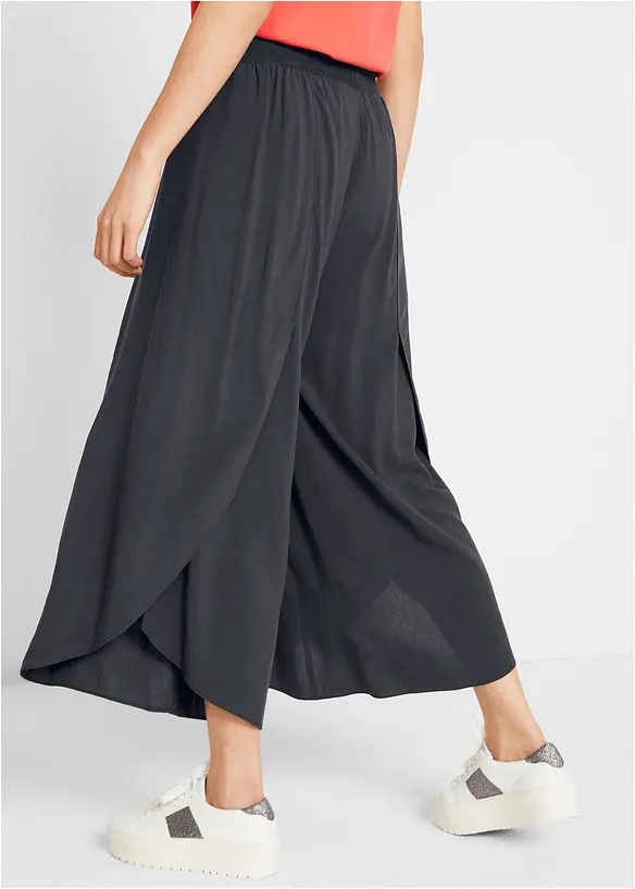 Legglang culotte av myk viskose, bonprix