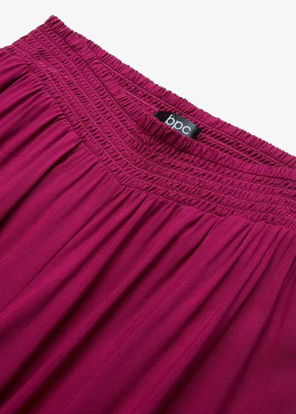 Legglang culotte av b&aelig;rekraftig viskose, bonprix