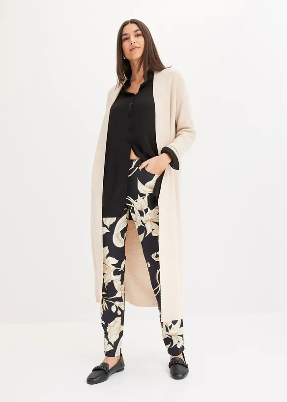 Lang viskosebluse, bonprix