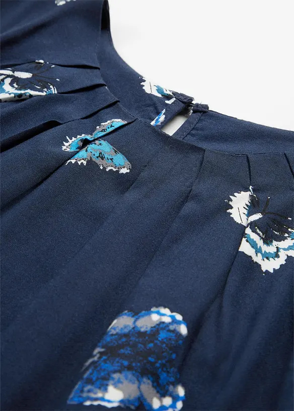 Ermel&oslash;s bluse i lett viskose, bonprix