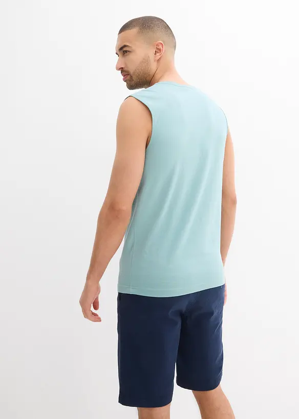 Singlet i 100% &oslash;kologisk bomull (2-pack), bonprix