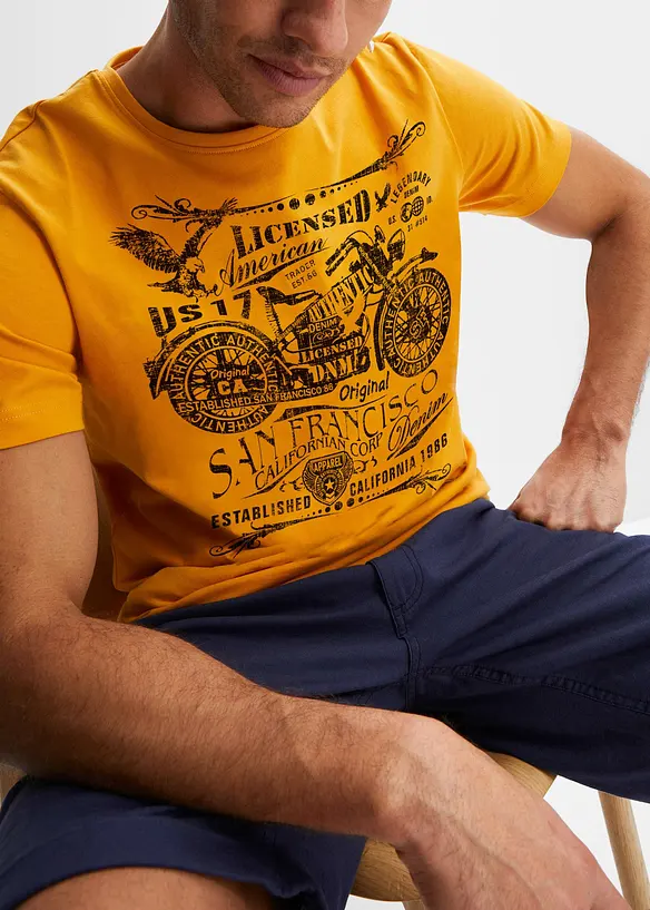 T-skjorte i 100% bomull, bonprix