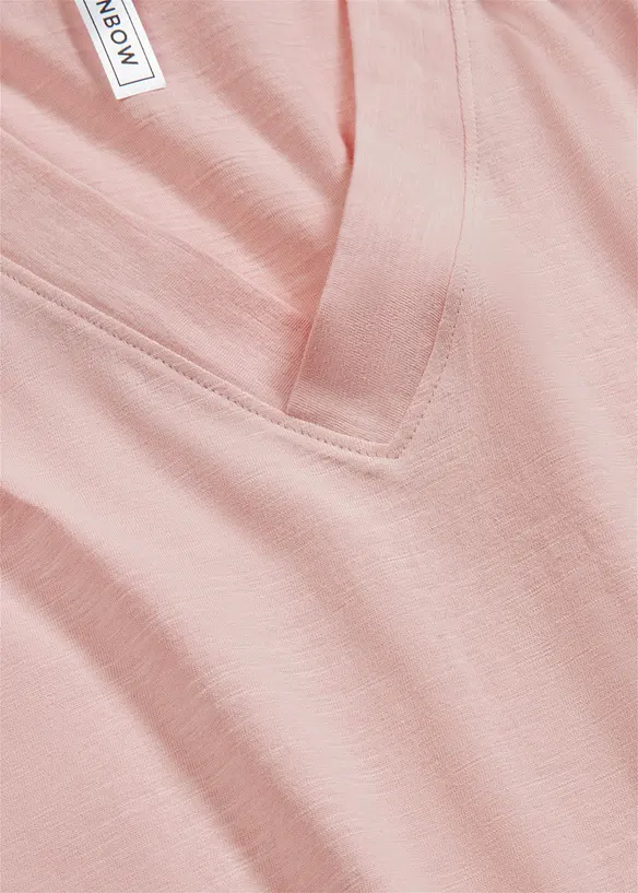 Oversized topp av ren &oslash;kologisk bomull, bonprix