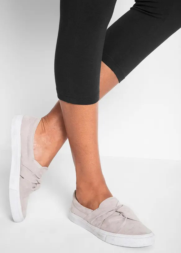 Capri-leggings i smal modell (2-pack), bonprix