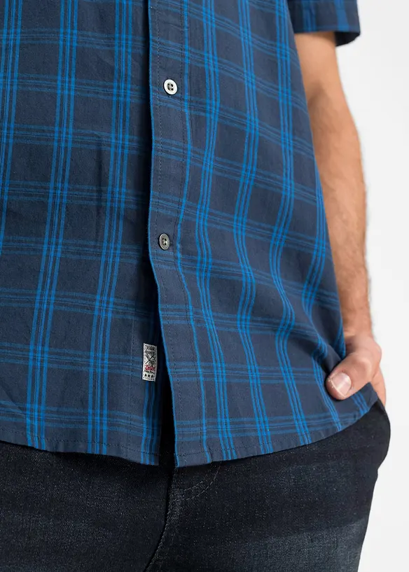 Kortermet skjorte i 100% bomull, bonprix