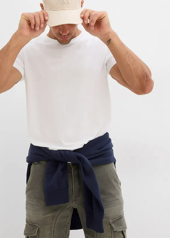 Bermudashorts i sweat-denim, Regular Fit, bonprix