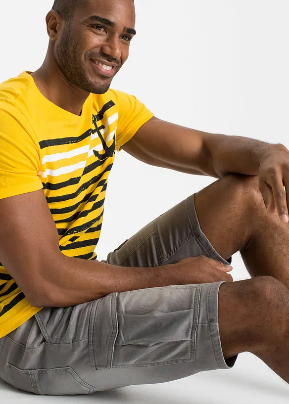 Bermudashorts i sweat-denim, Regular Fit, bonprix