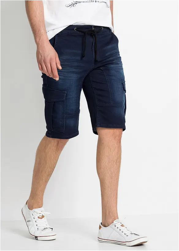 Bermudashorts i sweat-denim, Regular Fit, bonprix