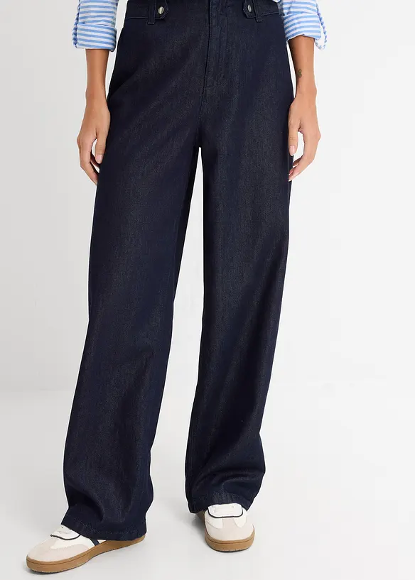 Loose fit Straight-jeans High Waist, bonprix