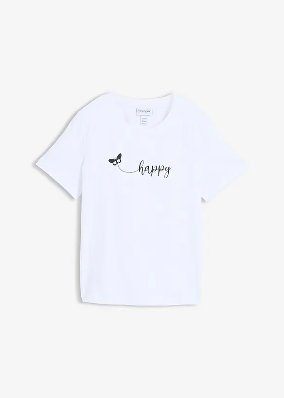 T-skjorte i 100% bomull, bonprix