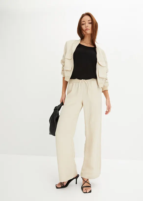 Topp i myk viskosemiks, bonprix