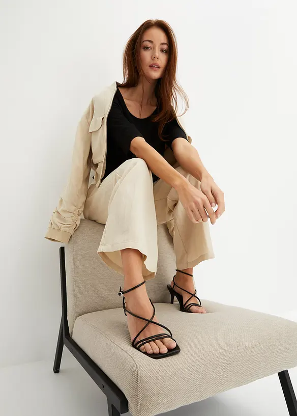 Topp i myk viskosemiks, bonprix