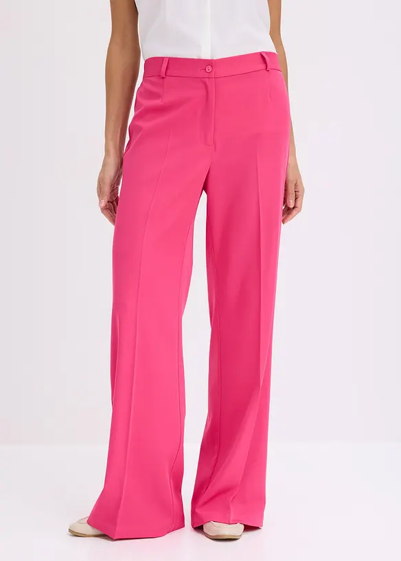 Vid bukse med komfortlinning, bonprix