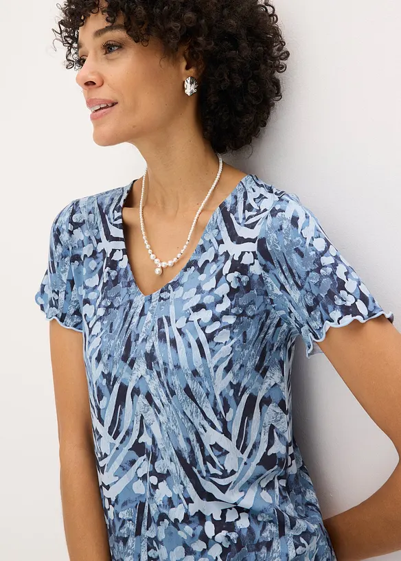 Topp med elastisk linning, bonprix